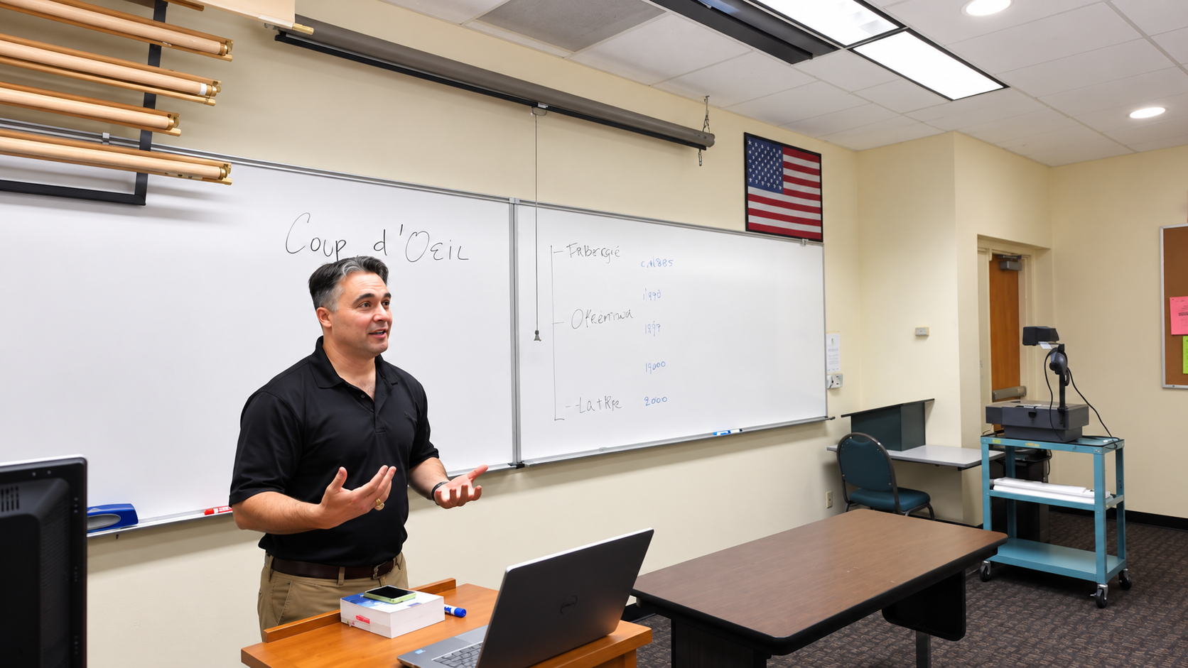 Kevin Black teaching leadership and military history